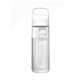 Filtračné fľaša LifeStraw Go 2.0 Water Filter Bottle 650 ml priehľadná Clear