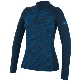 Dámske funkčné tričko Zulu Merino 240 Zip Long