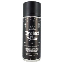 Čistiaci prostriedok Peaty´s Protect & Shine Silicone Spray čierna/biela