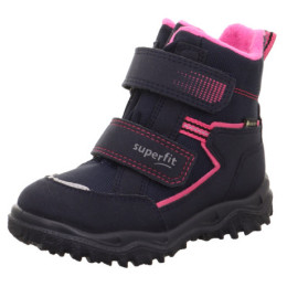 Detské zimné topánky Superfit Husky Blau/Pink modrá/ružová Blau/Pink