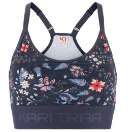 Športová podprsenka Kari Traa Frøya Printed modrá Royal
