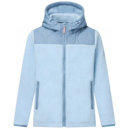 Detská mikina Regatta Myla Hybrid Jacket DuskBluSky svetlomodrá DuskBluSky