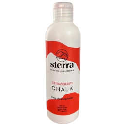 Tekuté magnézium SIERRA Climbing Liquid Chalk 200 ml červená strawberry