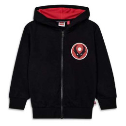Detská mikina Lego Wear Lwsian 704 Black čierna Black