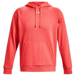 Pánska mikina Under Armour Rival Fleece Hoodie červená Venom Red / / White