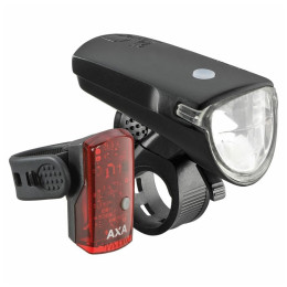 Svietidlo na bicykel AXA GREENLINE40 SET