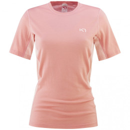 Dámske funkčné tričko Kari Traa Elenore Tee ružová Dream
