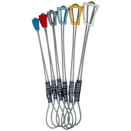 Sada vklínencov Wild Country Superlight Offset Rocks 5-10 mix1 grey