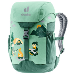 Detský batoh Deuter Schmusebär zelená/oranžová spearmint-seagreen