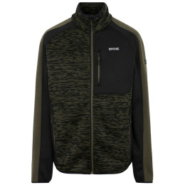 Pánska mikina Regatta Oakar zelená OliveNgt/Blk