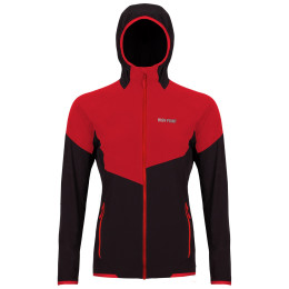 Dámska bunda High Point Versa 2.0 Lady Hoody Jacket čierna/červená Black/Red