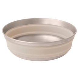 Skladacia miska Sea to Summit Detour Stainless Steel Collapsible Bowl M béžová Moonstruck Grey