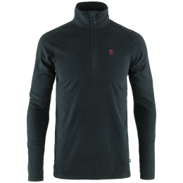 Pánska mikina Fjällräven Pine Half Zip M čierna Black