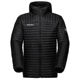 Pánska bunda Mammut Broad Peak Light IN Hooded Jacket Men čierna black 0001