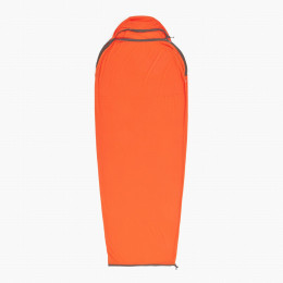 Vložka do spacáku Sea to Summit Reactor Extreme Liner Mummy Compact červená/oranžová Spicy Orange