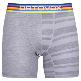 Pánske boxerky Ortovox 185 Rock'N'Wool Boxer M sivá grey blend