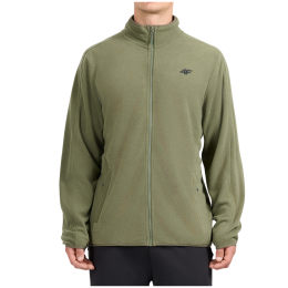 Pánska mikina 4F Fleece M511 khaki Khaki