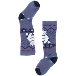 Ponožky Smartwool Kids' Wintersport Full Cushion Polar Bear modrá