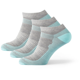 Ponožky Zulu Merino Summer 3-pack tyrkysová blue