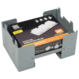 Liehový varič Esbit Pocket Stove 12 x 14 g strieborná silver