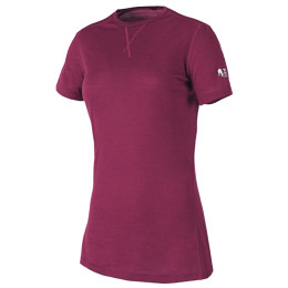 Dámske tričko Zulu Merino 160 Short fialová Purple