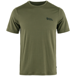 Pánske tričko Fjällräven Abisko Wool Logo SS M