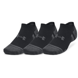 Sada ponožiek Under Armour Performance Tech 3pk NS čierna Black / Black / Jet Gray