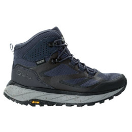 Dámske trekové topánky Jack Wolfskin Terraventure Texapore Mid W sivá graphite