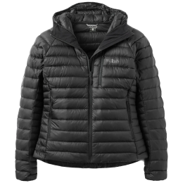Dámska bunda Rab Microlight Alpine Down Hoody čierna