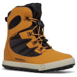 Detské topánky Merrell Snow Bank 4.0 Wtpf hnedá wheat/black