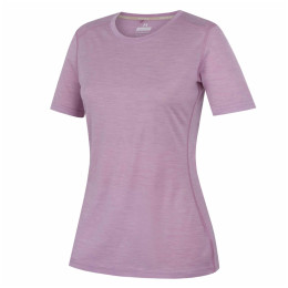 Dámske tričko MOOA Merino Lyolite 150 Short ružová pale orchid