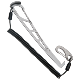 Vyťahovač vklínencov Wild Country Pro Key With Leash strieborná