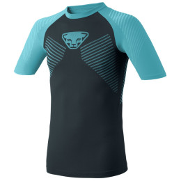 Pánske funkčné tričko Dynafit Speed Dryarn M S/S Tee modrá 8071 - storm blue/3010