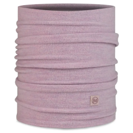 Multifuknčný set Buff Merino Fleece Neckwarmer svetloružová LILAC SAND