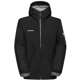 Pánska bunda Mammut Crater Light HS Hooded Jacket čierna black 0001