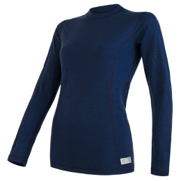 Dámske funkčné tričko s dl. rukávom Sensor Merino DF tmavomodrá deep blue