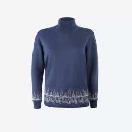 Dámsky rolák Kama 5052 modrá light blue