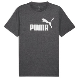 Pánske tričko Puma Ess No. 1 Logo Heather Tee čierna PUMA Black