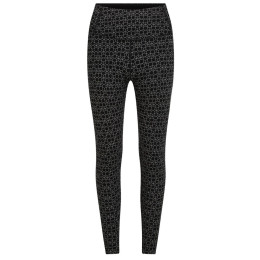 Dámske funkčné spodky Icebreaker Women M 260 Tech Vrtx H R Leg AlpGeo čierna/biela Black/Snow/J