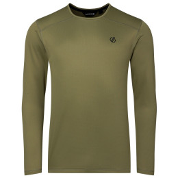 Pánske tričko Dare 2b Ventura Grid Crew Neck zelená MartiniOlive