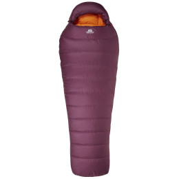 Dámsky spacák Mountain Equipment Classic Eco 750 Wmns Regular fialová Me-01730 Raisin