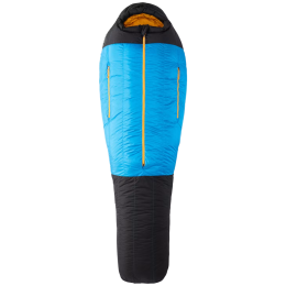 Páperový spacák Marmot CWM modrá/čierna Clear Blue/Black