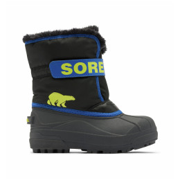 Detské zimné topánky Sorel Snow Commander™ Black čierna/modrá