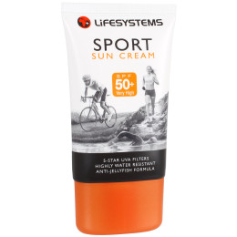 Opaľovací krém Lifesystems Sport SPF50+ Sun Cream - 100ml biela