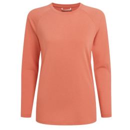 Dámske tričko Craghoppers NosiLife Nour LS T-Shirt oranžová SpcedApricot