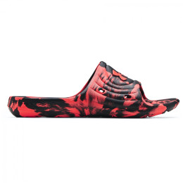 Pánske papuče Under Armour M Locker Camo čierna/sivá Black / Jet Gray / Black
