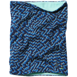 Multifuknčný set Smartwool Thermal Merino Reversible Neck Gaiter modrá PACIFIC BLUE RETRO LINE