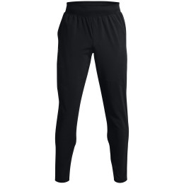 Pánske nohavice Under Armour Stretch Woven Pant čierna Black / / Pitch Gray