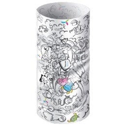 Detský šatka Silvini Motivo UA345 white