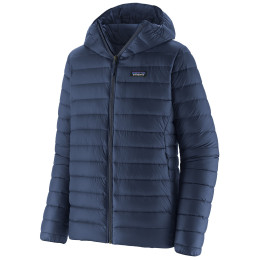 Pánska páperová bunda Patagonia Down Sweater Hoody tmavě modrá